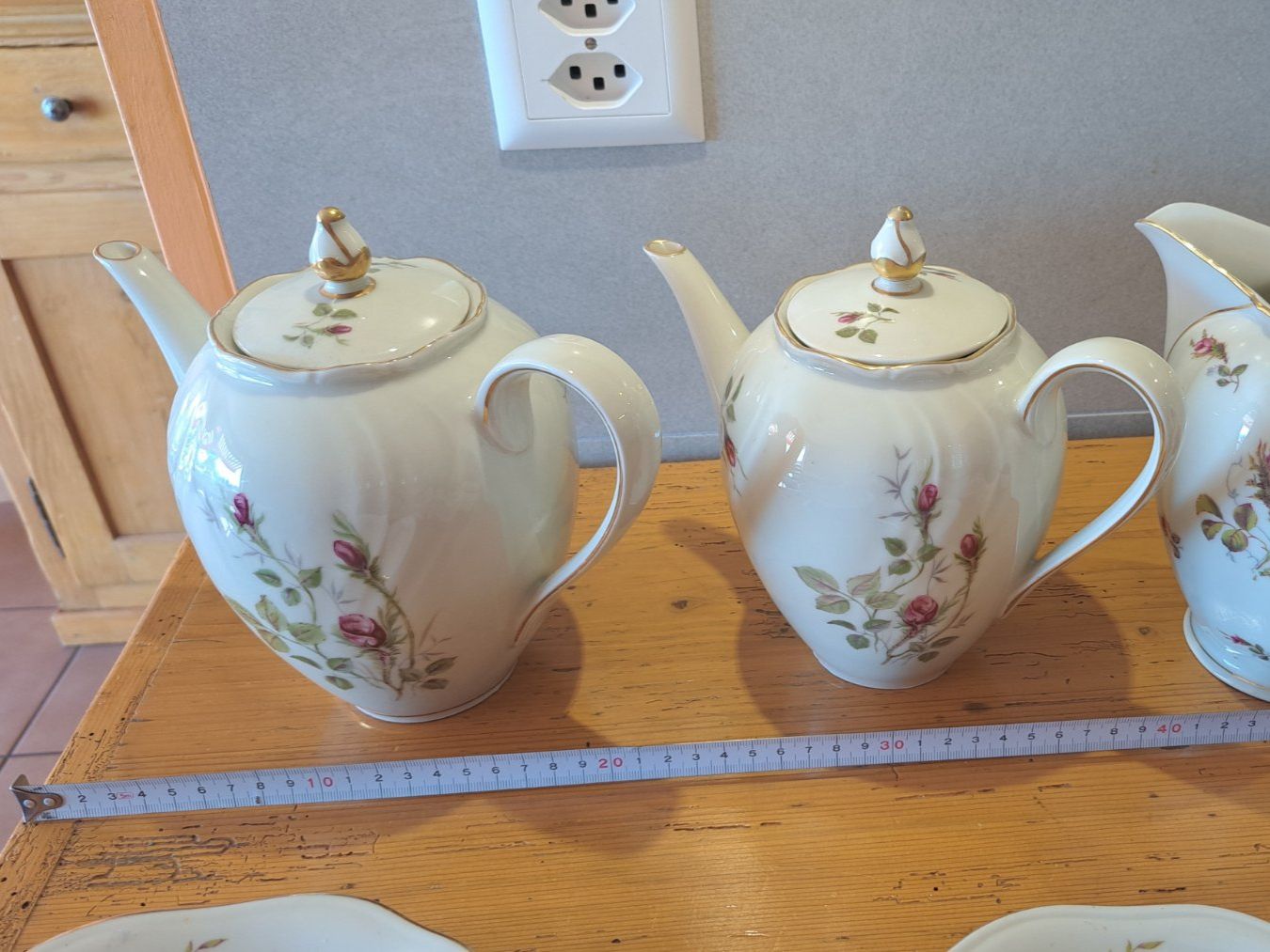 Rosenthal Geschirrsets: Vaisselle Rosenthal Moosrose – Gebraucht aus Neuchâtel von Forestmanz 6