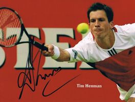 Tim Henman 1974- Autogramm signiert Foto 13x18cm Tennis