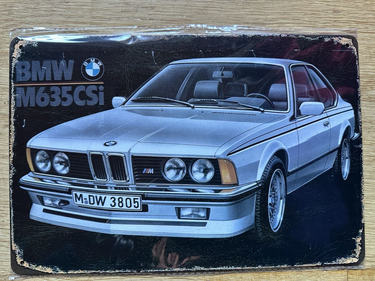 Insegne: Bmw 635 csi m Oldtimer Classic  – Nuovo (secondo la descrizione) da Reinach AG venduto da rares75