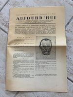 Reproduction d'un ancien journal consacré à Hodler