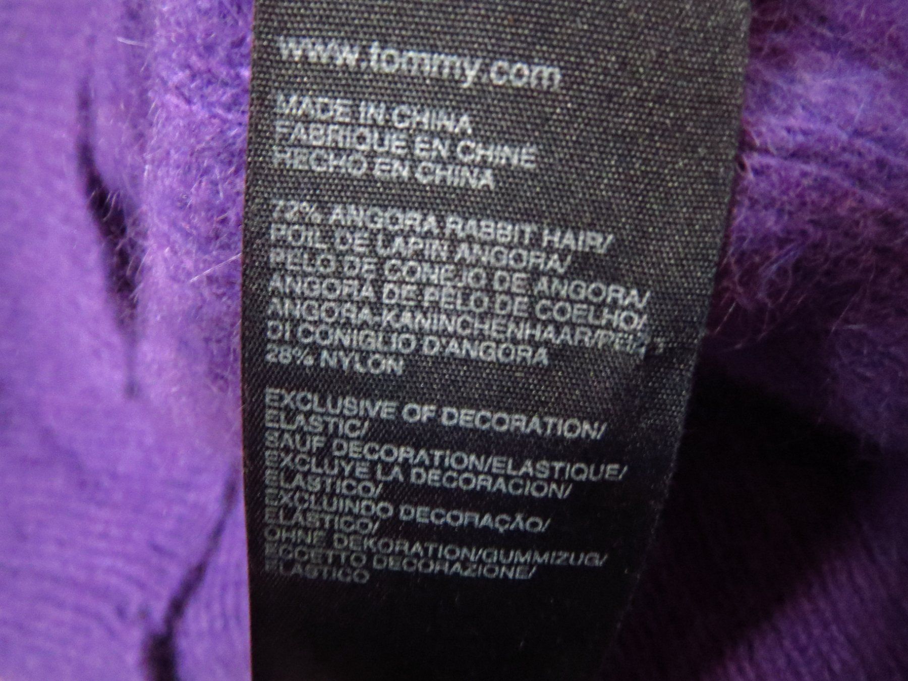 Pullover & Sweatshirts: kuscheliger TOMMY HILFIGER Damen Pullover S mit 72% ANGORA – Gebraucht aus Kiental von Anna8702 6
