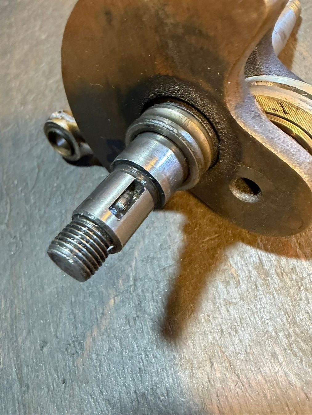 Sachs Parti ricambio per ciclomotori: Sachs 50/2 oder 50/3 Kurbelwelle Nr. 3 - Versand möglich – Usato da Hinwil venduto da Biketube 3