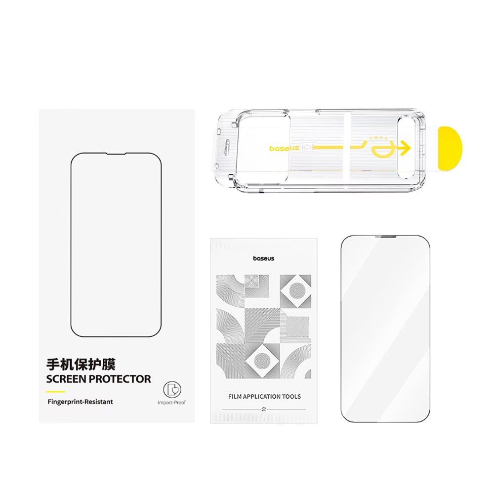 Apple Cover & Protezioni schermo: Panzerglas für iPhone 16 Pro Max x 2 Installationsrahmen – Nuovo e nell'imballaggio originale da Chiasso venduto da online.shop 4