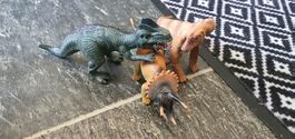Spielzeug Dinosaurier Figuren 3er Set Kunststoff