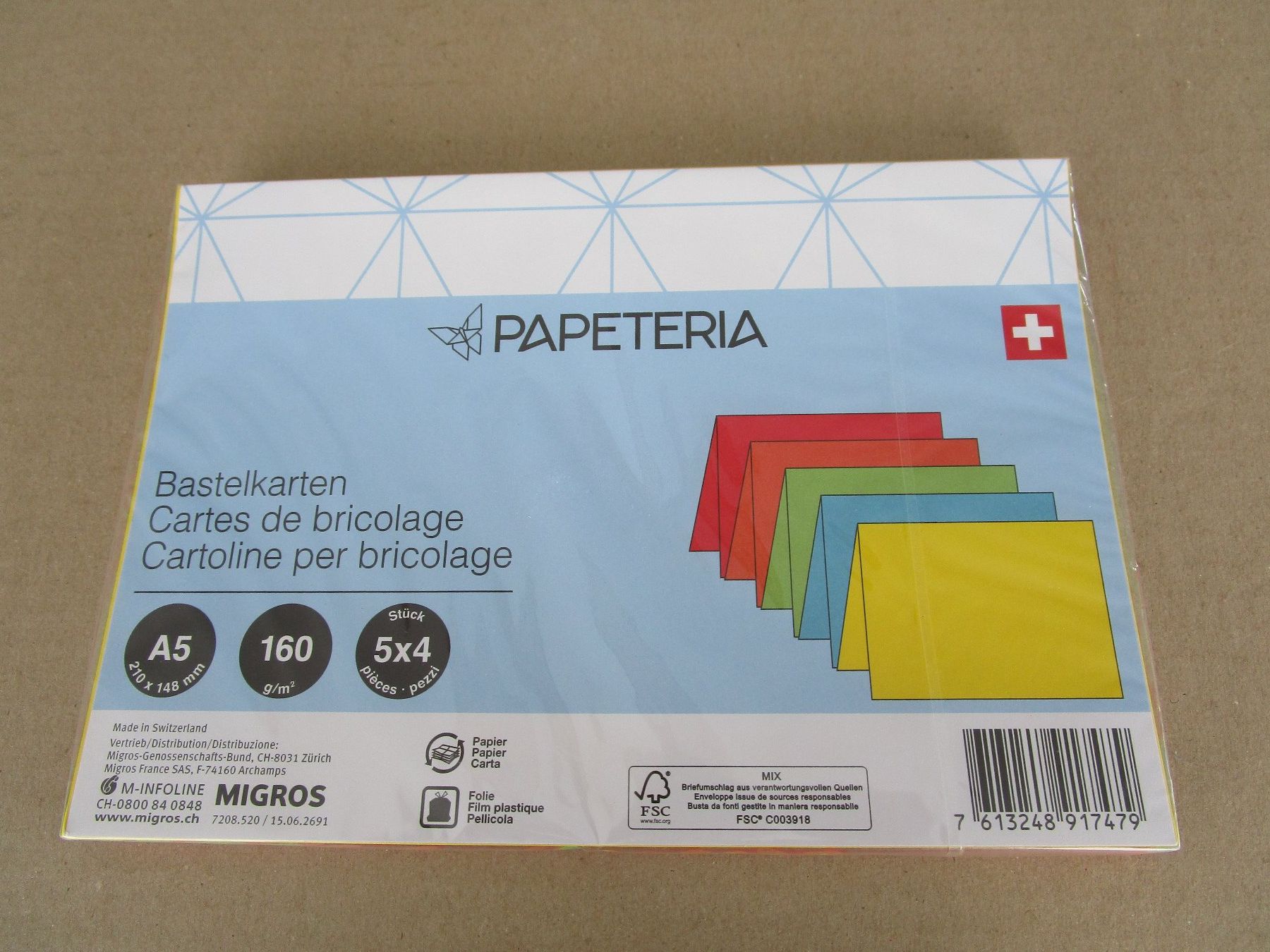 Cartes: Basteln, Bastelkarten A5 – Neuf avec emballage d'origine à Grenchen par Bass25