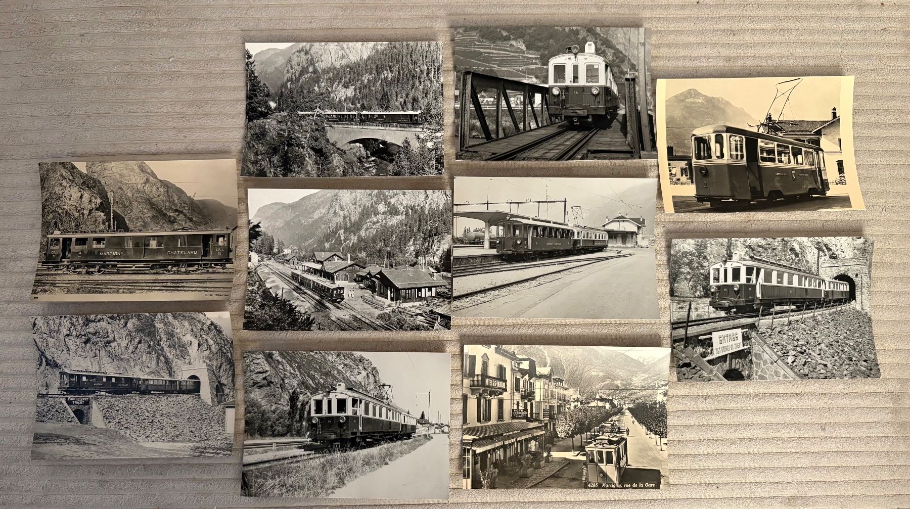 Cartes postales: Serie MC - Martigny-Châtelard-Bahn – D'occasion à St-Légier-La Chiésaz par Theo005