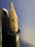Füllfederhalter Waterman Ideal 585 Gold Feder schwarz