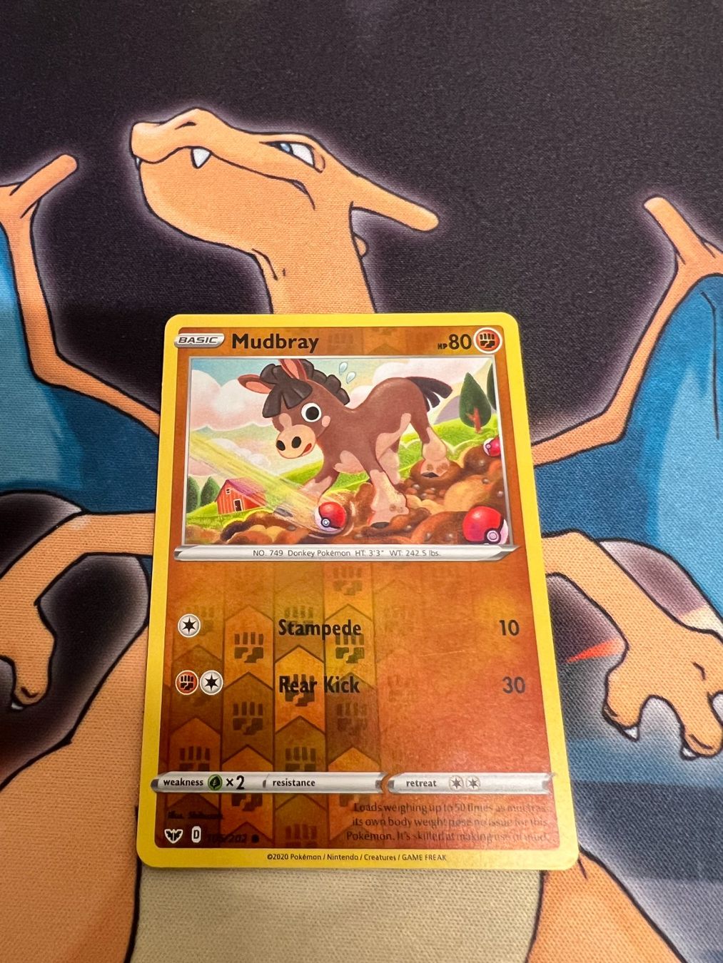 Pokémon Carte collezionabili: Mudbray (SSH 105) - Reverse Holo - Sword & Shield – Nuovo (secondo la descrizione) da Bülach venduto da Pfrenzel