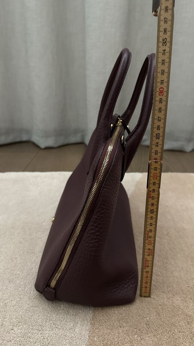 Navyboot Borse da donna: Navyboot burgundy Shopper Handtasche Leder – Usato da Winkel venduto da linhlinh 8