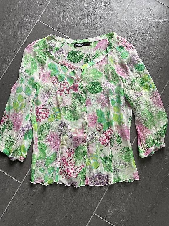 Camicette: Marc Cain Seidenbluse – Usato da Meisterschwanden venduto da xX3000Xx