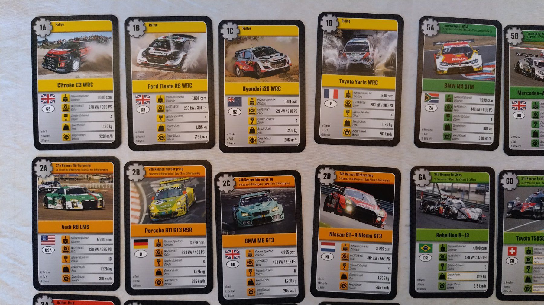 Ravensburger Giochi: Ravensburger Auto Quartett - Car Racing / 32 Karten – Usato da Bellach venduto da JingleJerry 3