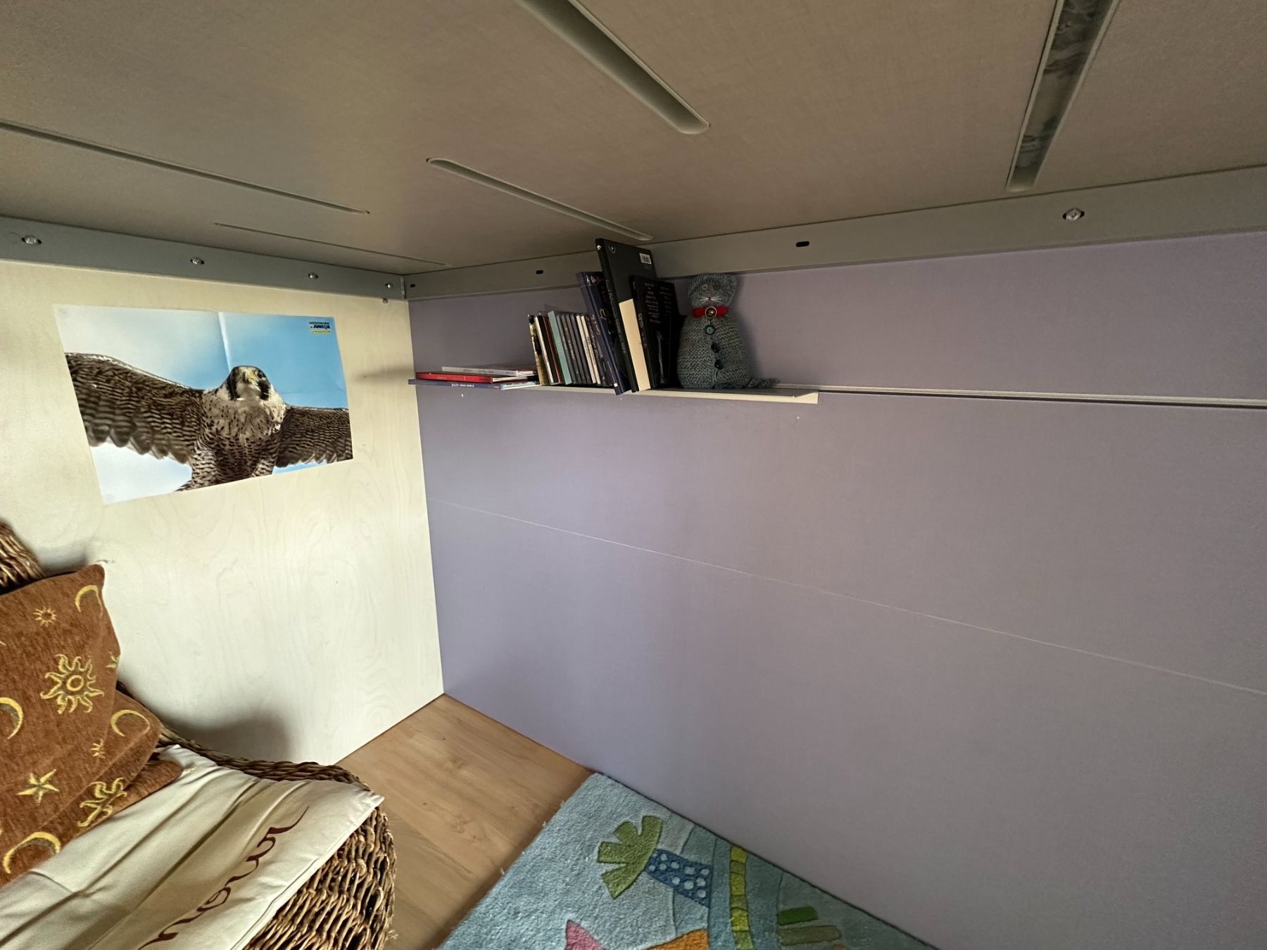 Letti: Lit superposé ERBA avec table de nuit, escalier et rangement – Usato da Thônex venduto da sui_001 4