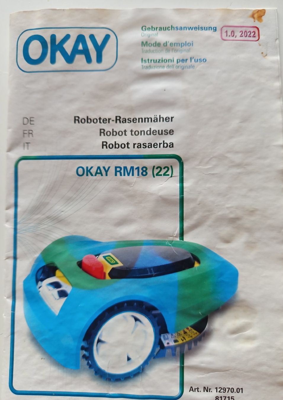 Tagliaerba: Rasenroboter Landi  – Usato da Tägerwilen venduto da Car_268k 2