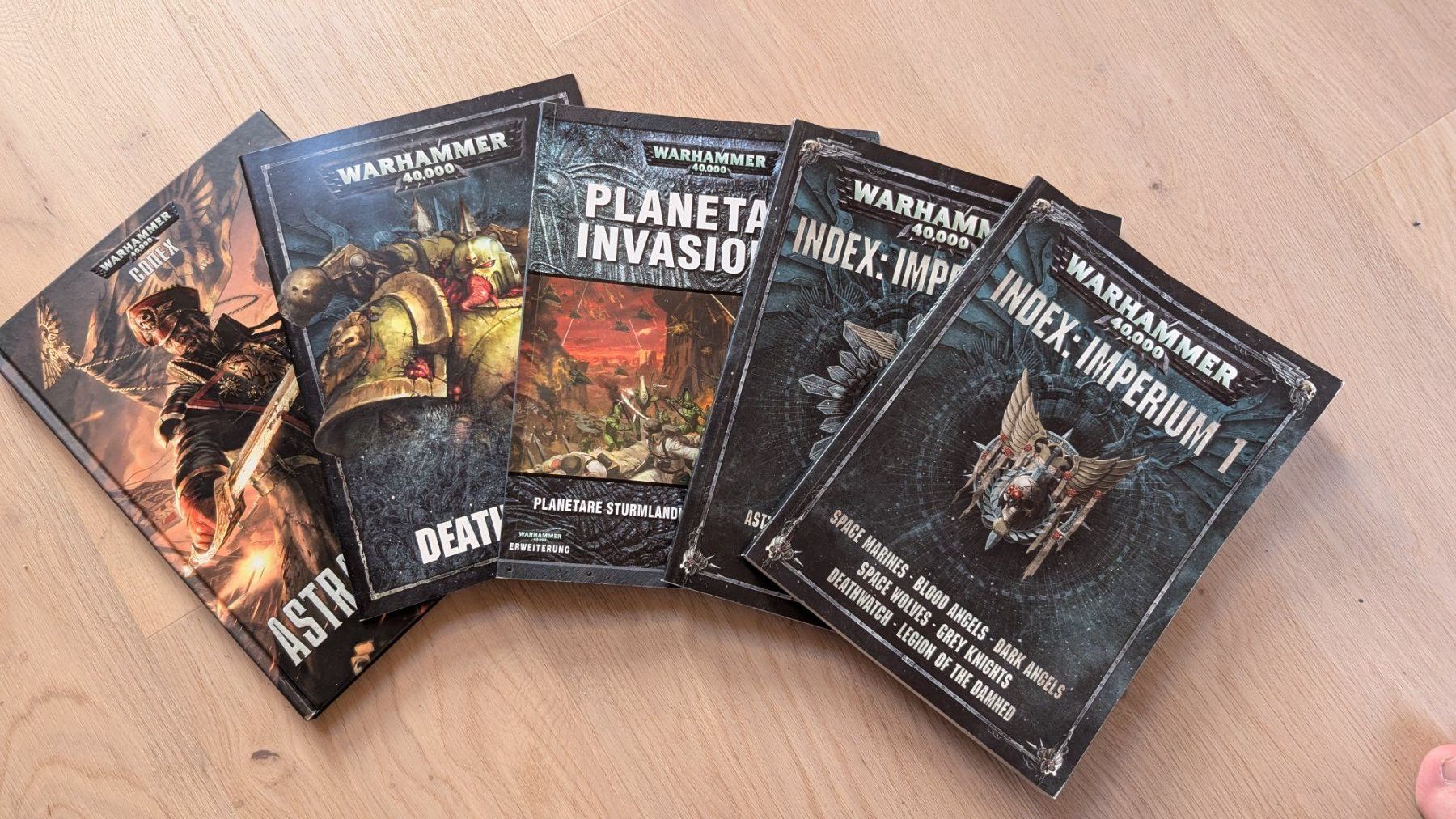 Spiele: Warhammer 40k Codex(es) – Gebraucht aus Volketswil von ezicial13
