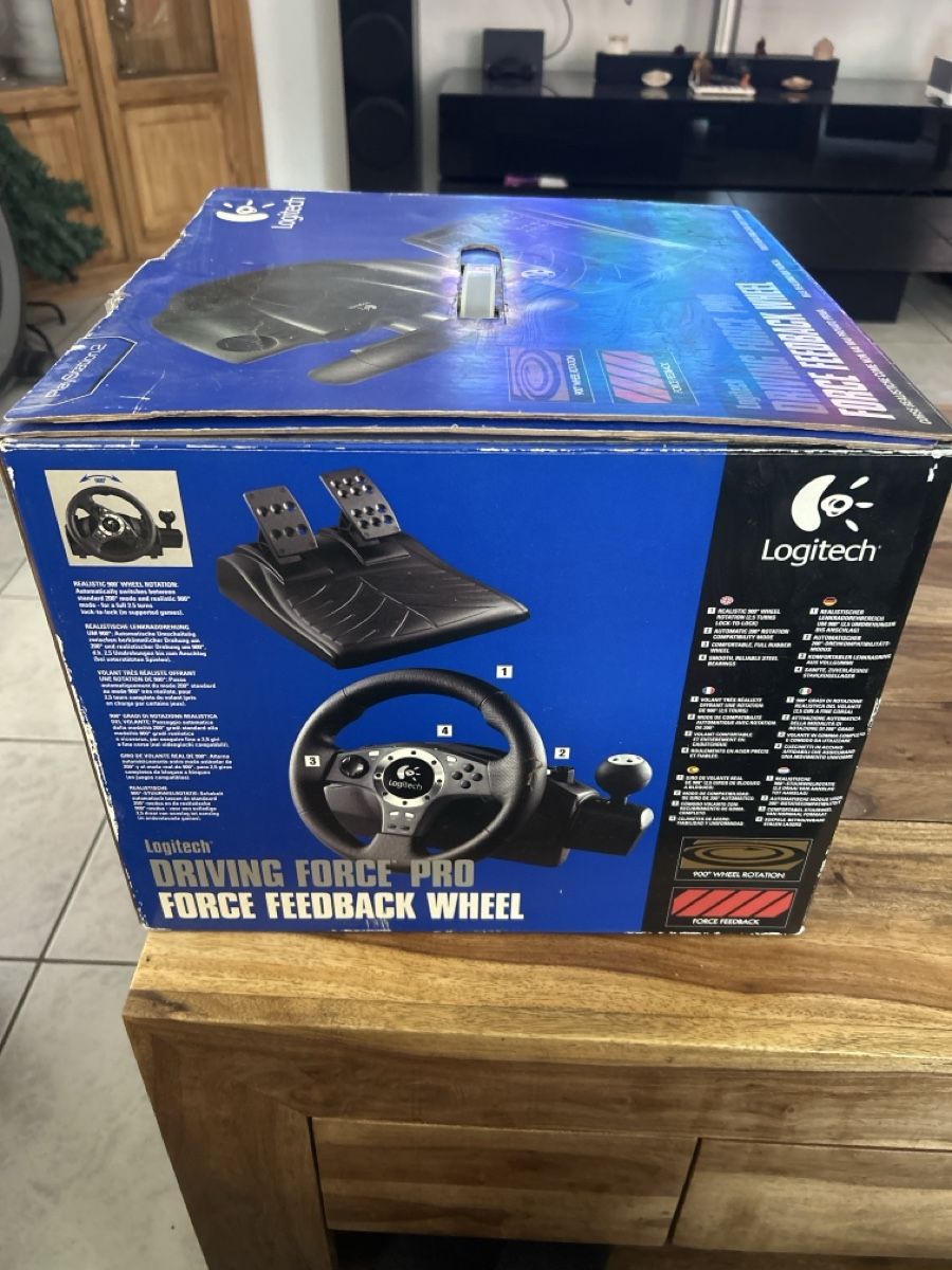 Logitech Controller: Logitech Driving Force Pro - ! !Neuzustand.. – Nuovo e nell'imballaggio originale da Rorschach venduto da delia84 3