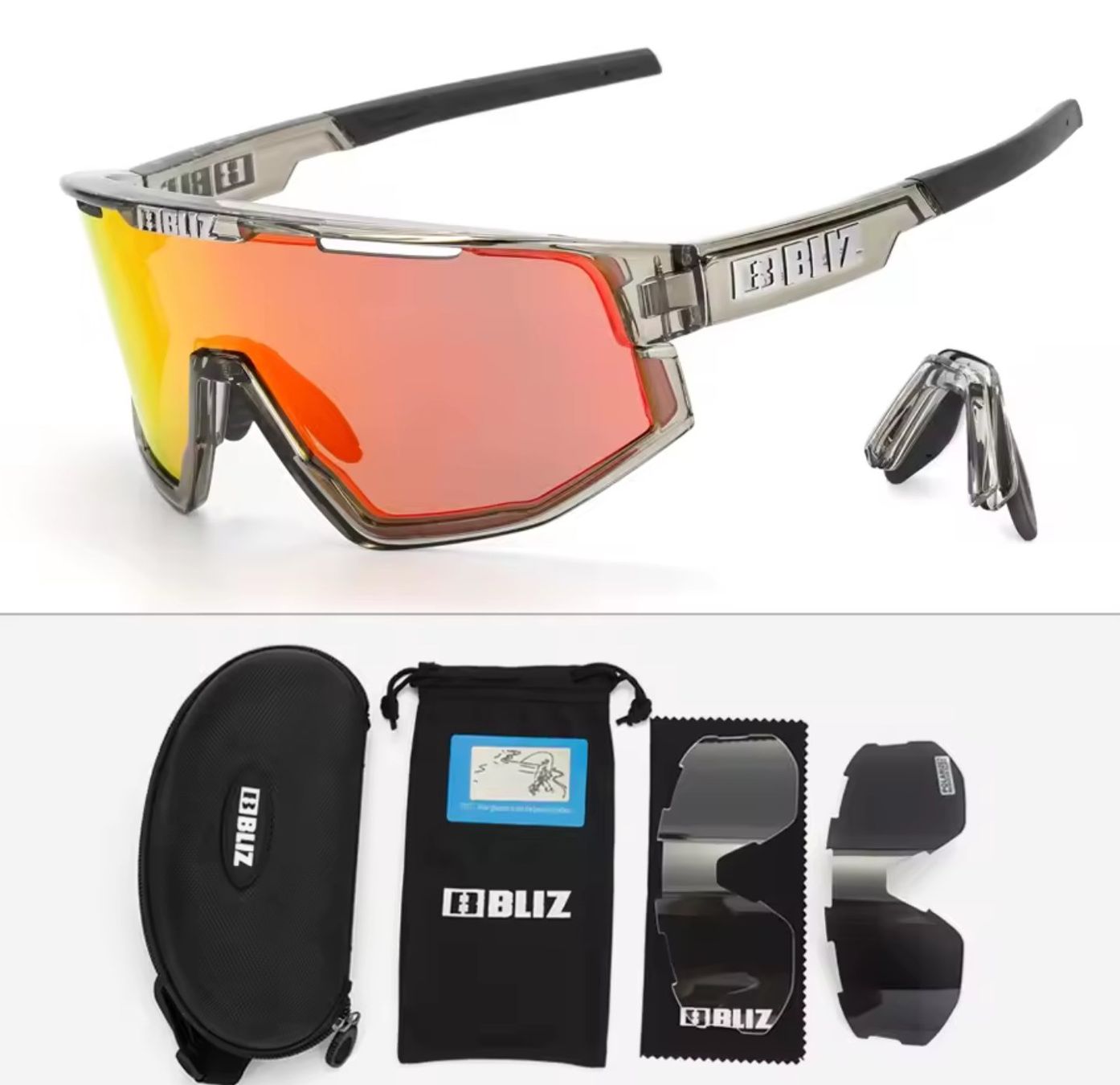 Occhiali & Lenti: Bliz Sportbrille Transparent - Neu – Nuovo e nell'imballaggio originale da Suhr venduto da sjay.Cv