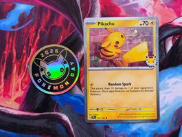 Pokémon Karte Pikachu TEF EN 051/162 Englisch (Pokemon Day)