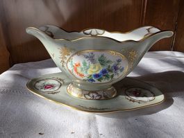 antike Porzellan Sauciere evtl. Royal Porzellan Bavaria KPM