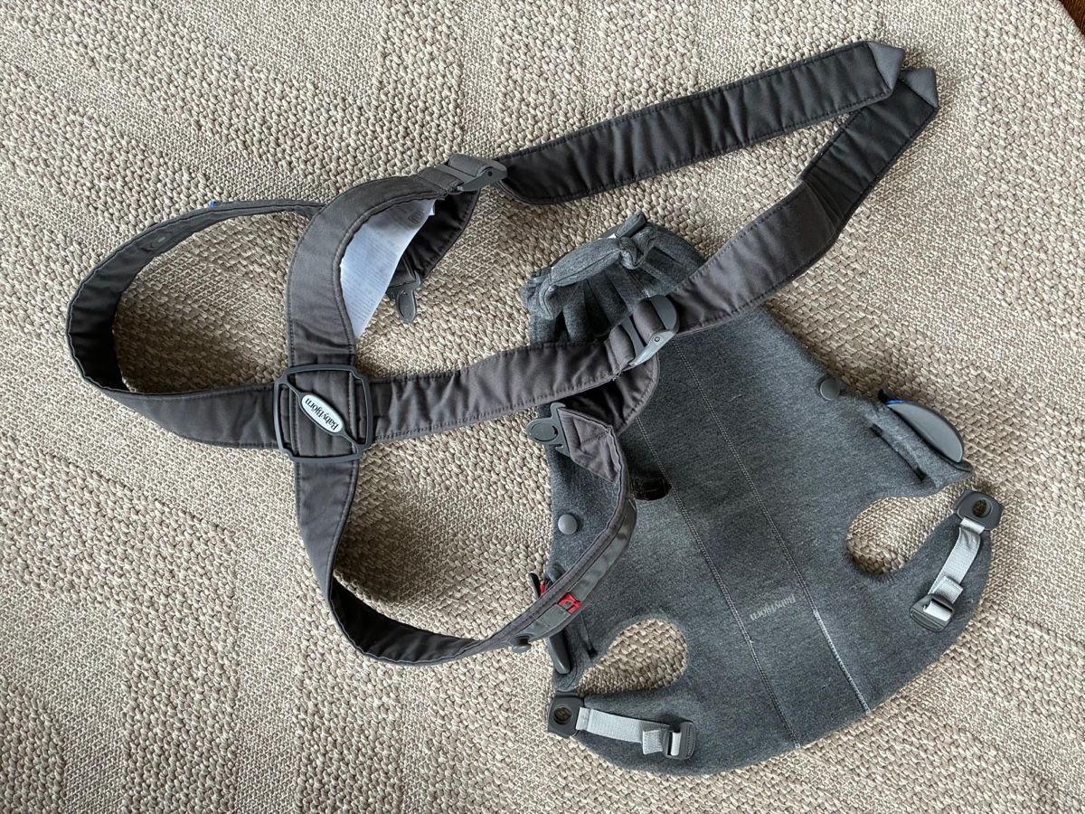 Babybjörn Marsupi portabebè: Babybjörn Trage JERSEY GREY – Usato da Sempach venduto da diegito_87