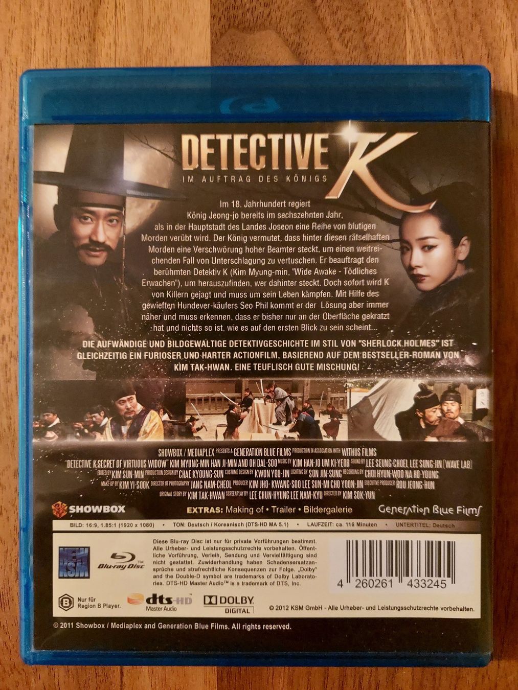 Tutti i DVDs: Blu Ray - Detective K / Im Auftrag des Königs – Usato da Rheinfelden venduto da FilmAuktion 1