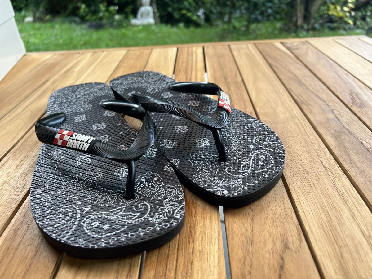 Scarpe da uomo: Saint Barth flip flops - new - size 44 / 45 – Nuovo (secondo la descrizione) da Ponte Capriasca venduto da lev002s 2