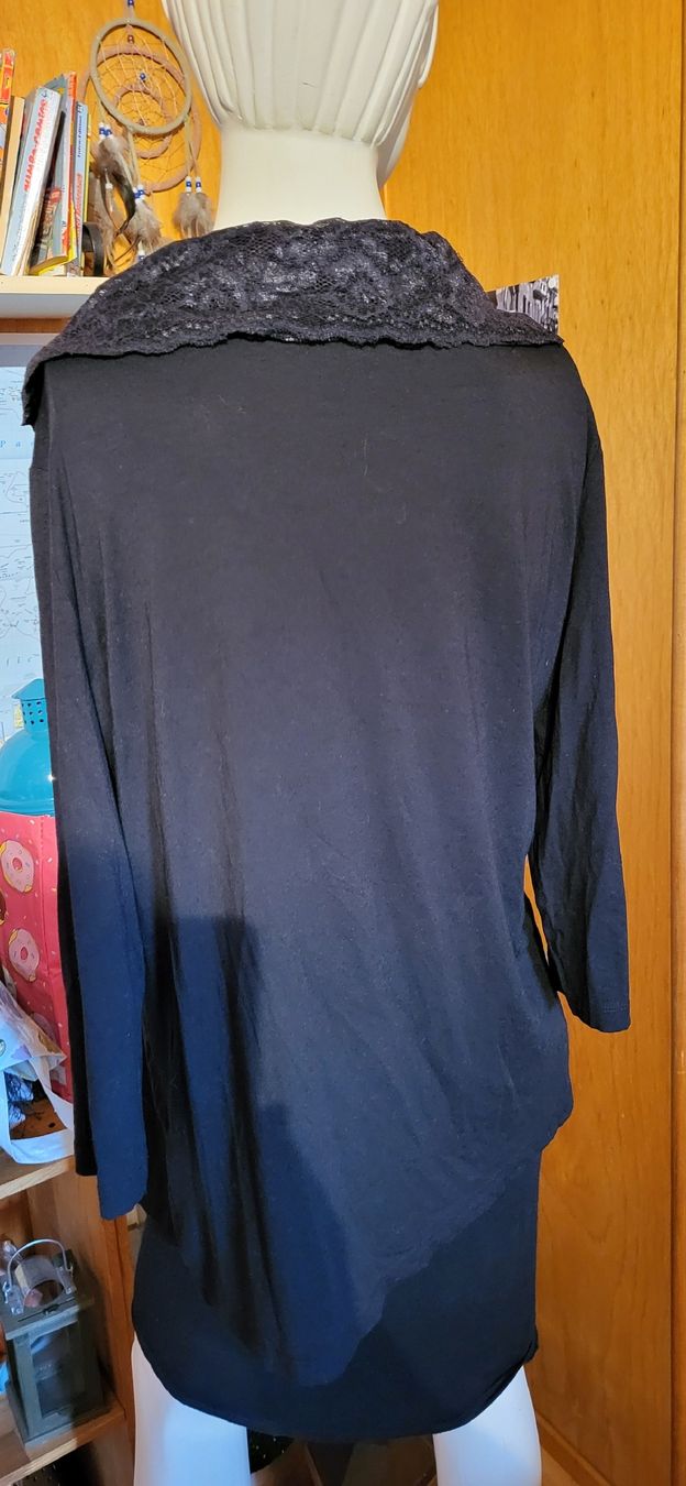 Maglioni & Felpe: Damen Pulli 3/4 Arm gr. l schwarz – Usato da Schweizersholz venduto da fuchs06 2