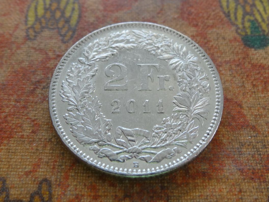 Alle Münzen: 2 Fr. 2011 – Gebraucht aus Romanel-sur-Lausanne von Swift13