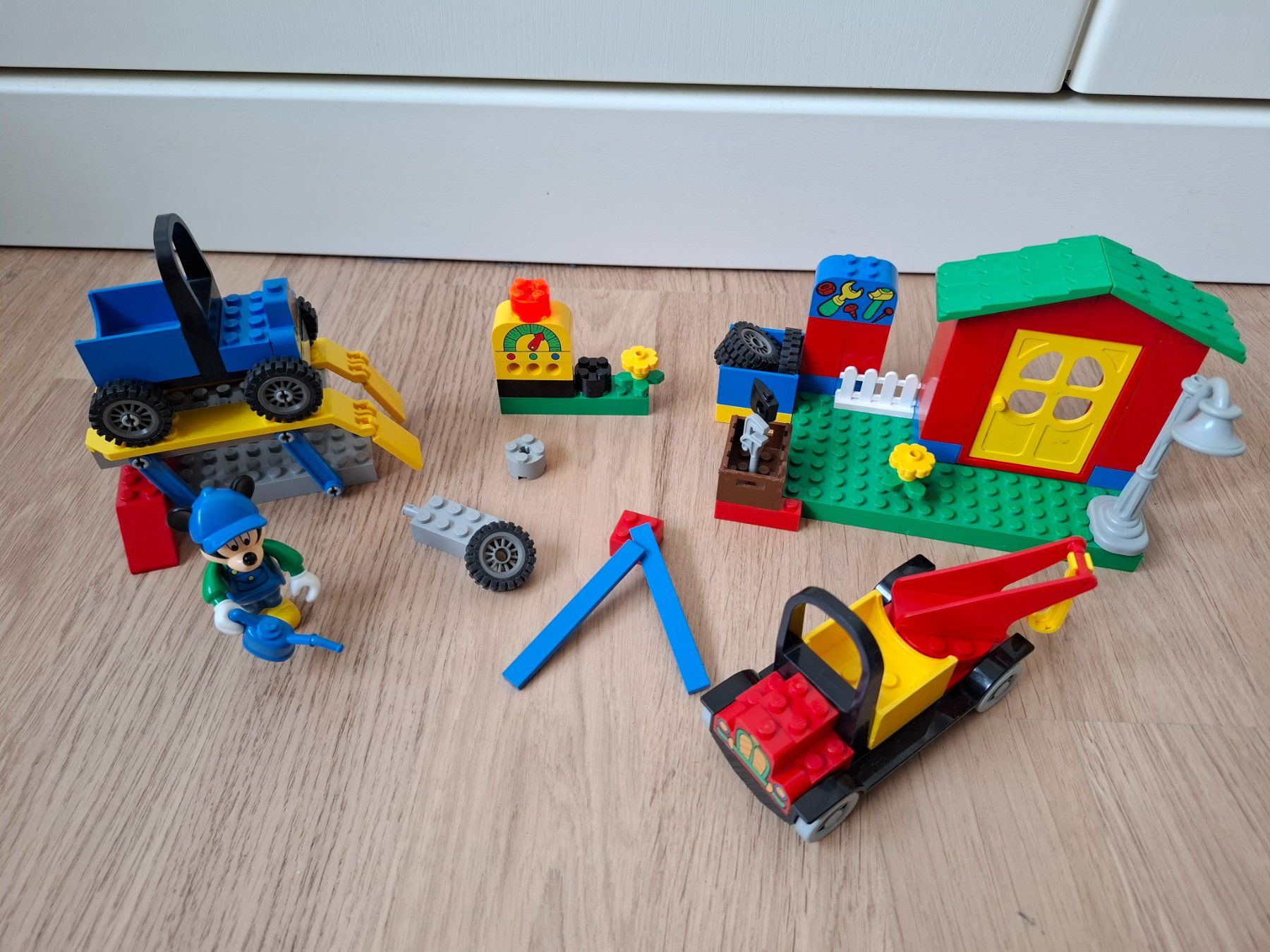 Lego Kit di costruzioni: LEGO 4166 Mickeys Autowerkstatt (2000) *Rarität* – Usato da Alpnach Dorf venduto da Burnbuster 6