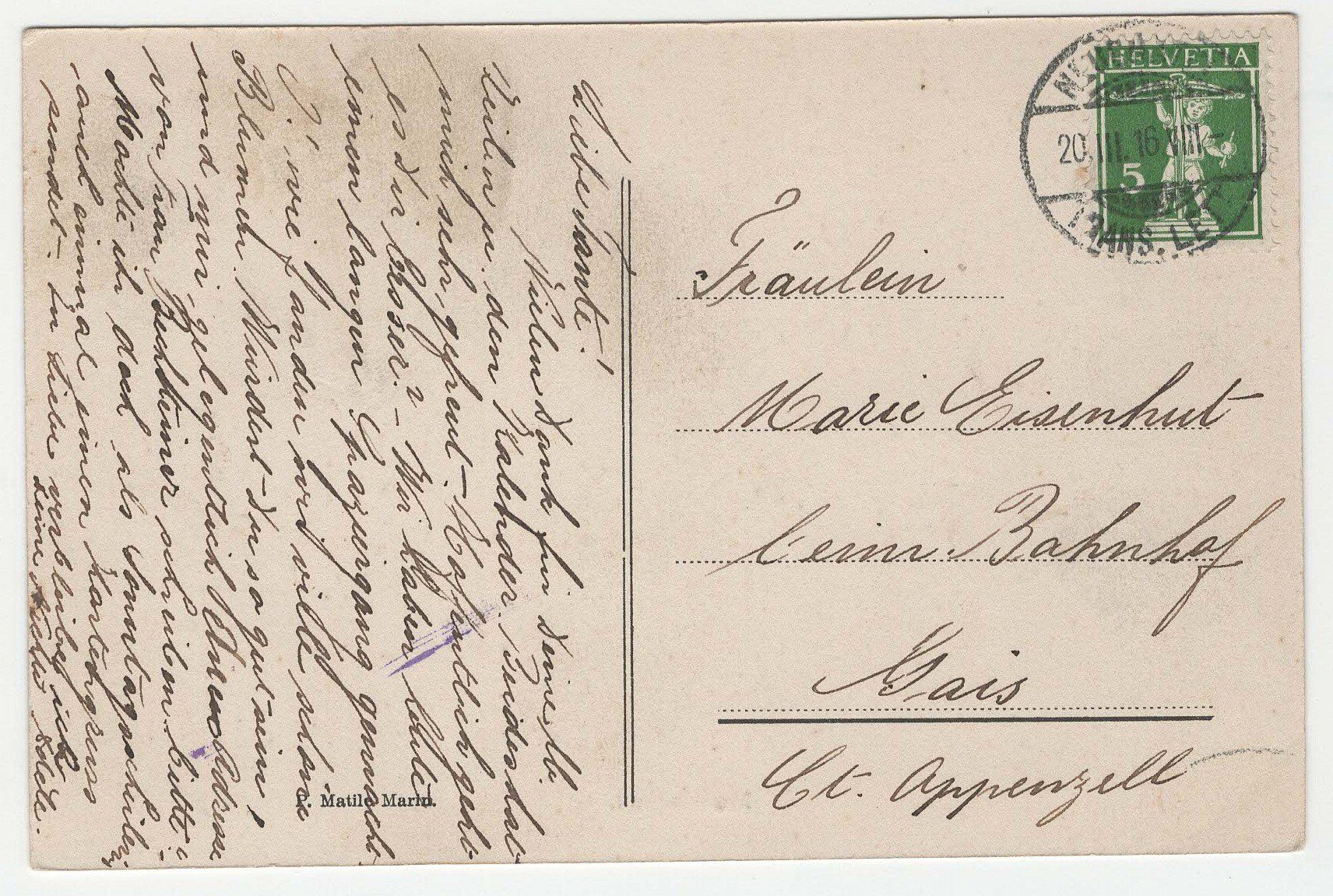 Cartoline postali: Montmirail – Usato da Winterthur venduto da Wintiwest 1