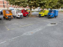 Piaggio Ape 50 Kastenaufbau versch.farben  neu mit Tageszul.