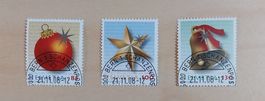Set de 3 timbres CH Noël 2008 - 1ER JOUR