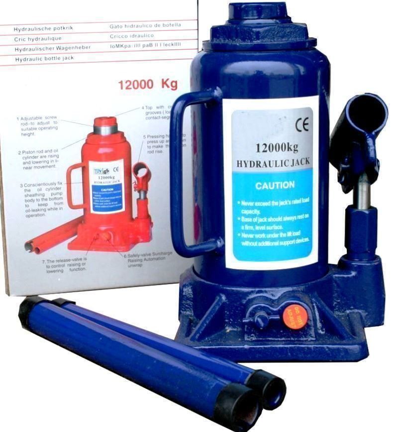 Hebebühne & Wagenheber: Wagenheber hydraulisch 12t Tragkraft – Neu und originalverpackt aus St. Gallen von schnaeppchen-preise
