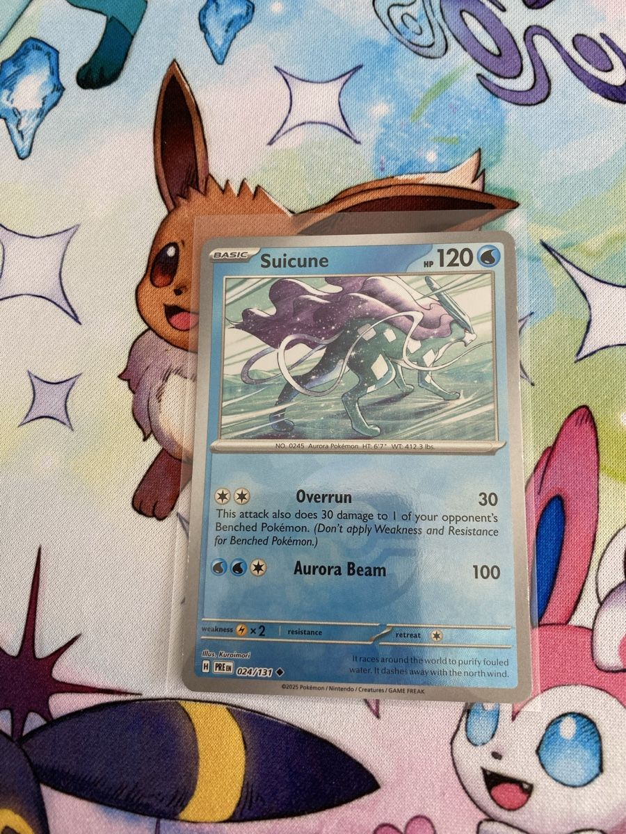 Pokémon Sammelbilder & Trading cards: Pokemon Suicune pokeball 024/131 – Gebraucht aus Grindelwald von TSG-G-Town