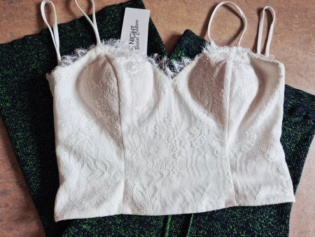 BUSTIER STAR NIGHT BRIDAL COUTURE 40 M L TOP , TOLL ZU ROCK
