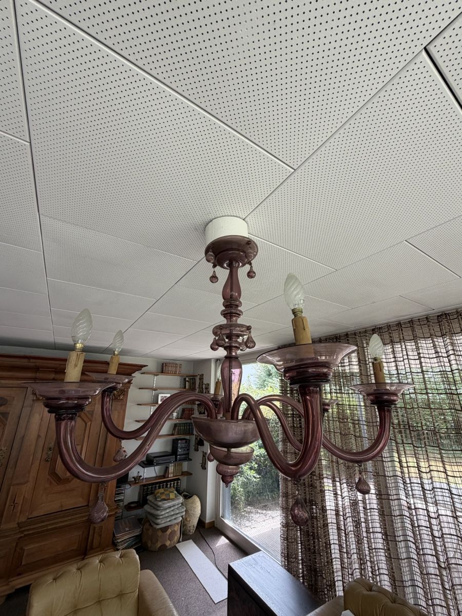 Kronleuchter & Deckenlampen: Deckenlampe Muranoglas – Gebraucht aus Wettingen von Mat5430
