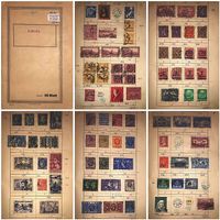 Sehr altes Auswahlheft (No. 26) mit sehr alten Briefmarken