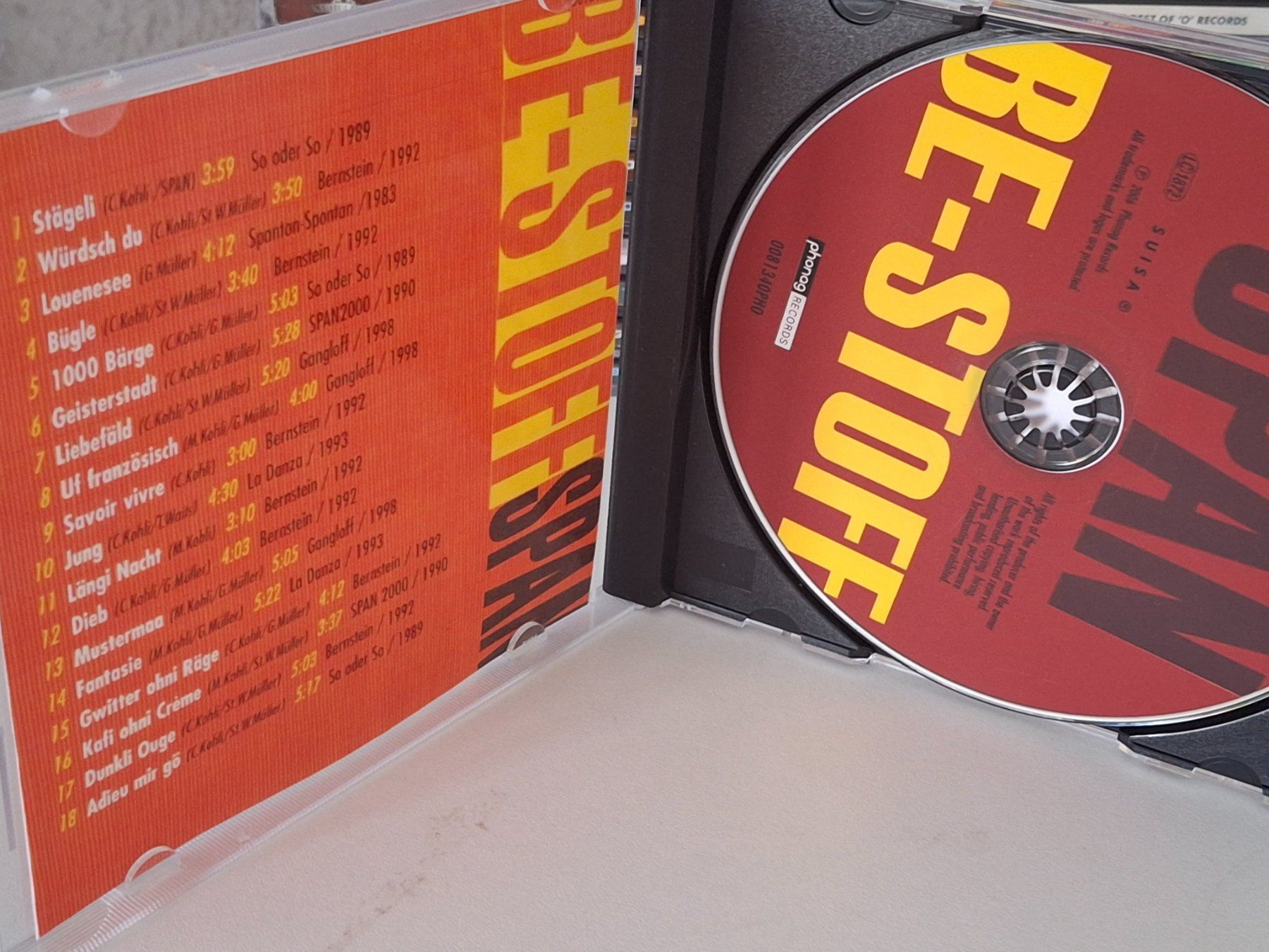 CDs: CD  Span - BE-Stoff – Gebraucht aus Aarberg von Jackup1 2