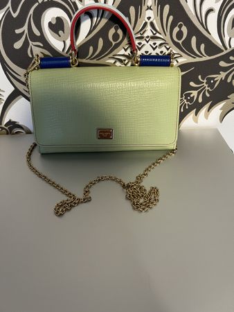 Dolce & Gabbana Portemonnaie-Tasche mit Kette