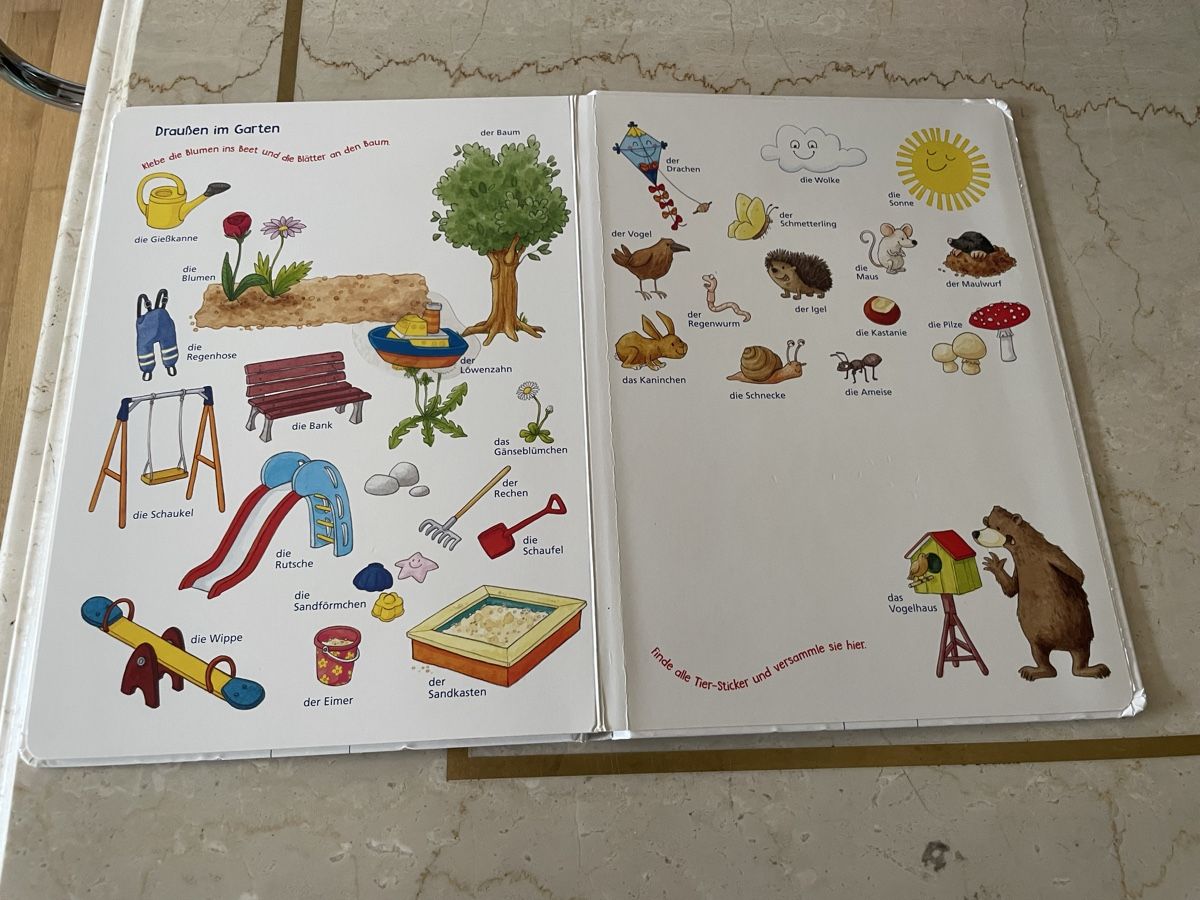 Libri: Stickerbildwörterbuch – Usato da Adligenswil venduto da alessandro2007 1