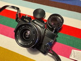 Mamiya NC1000S Kamera + 2 Objektive – Vintage SLR