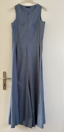 Luftiger Sommer Jumpsuit, Gr. XS neuwertig, Blauton