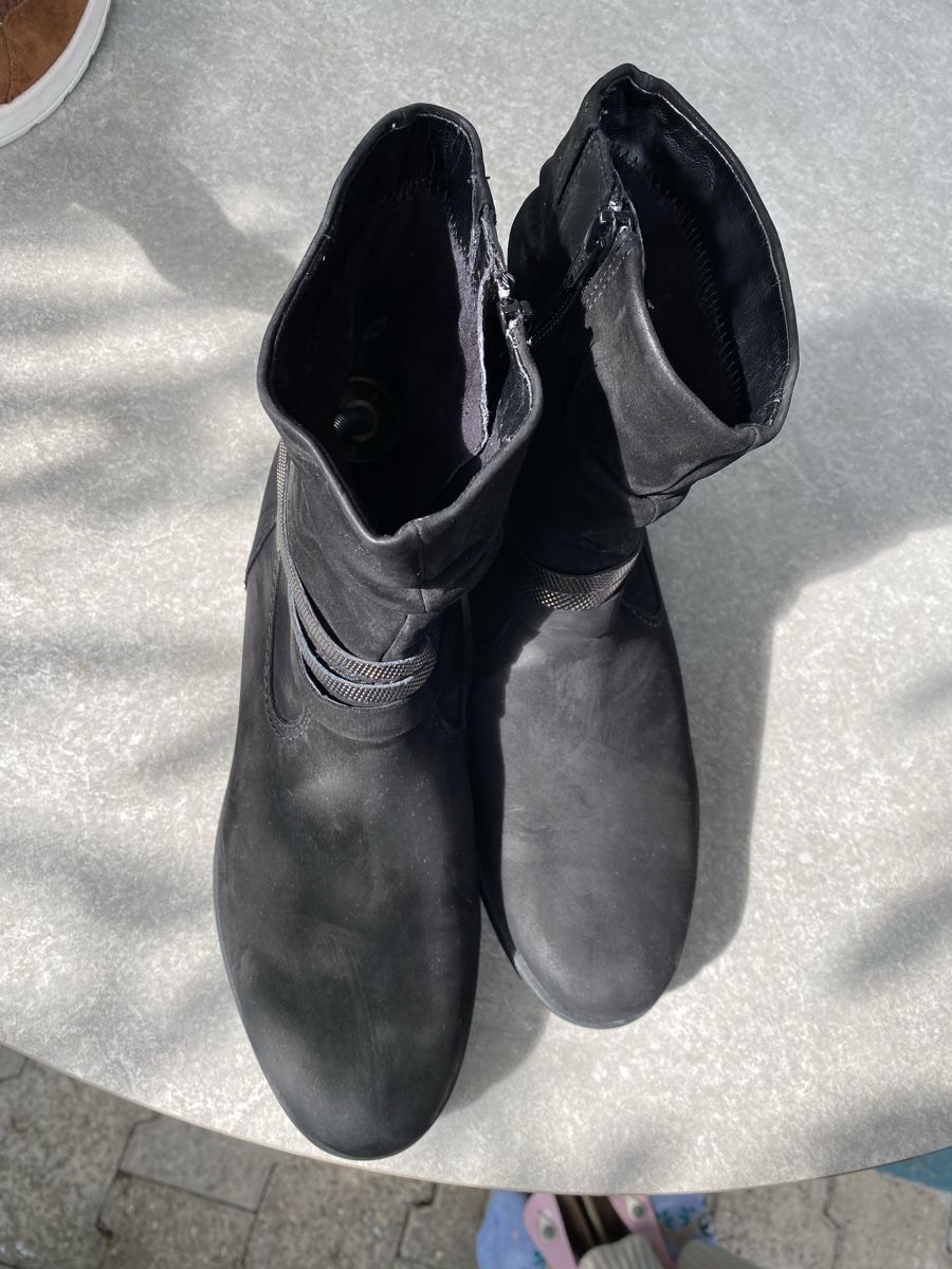 Gabor Damenschuhe: Gabor Stiefeletten, schwarz, Grösse 41 – Gebraucht aus Hünenberg von a.u.849 3