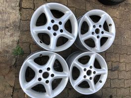 4x Alufelgen 7Jx15 H2 ET35 – 15 Zoll – 5-Loch