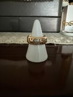 Gold Ring 375 mit echt Diamanten