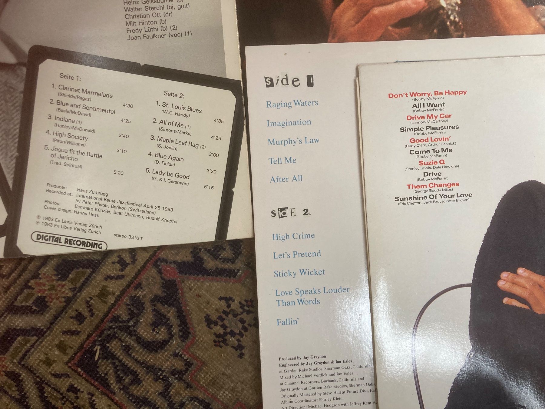 Dischi in vinile: Al Jarreau, Benny Goodman 5 Lp's = 1 Preis – Usato da zürich venduto da papalapa 3