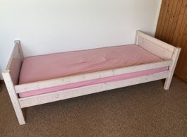 Kinderbett Flexa Holz weiss 90x200cm