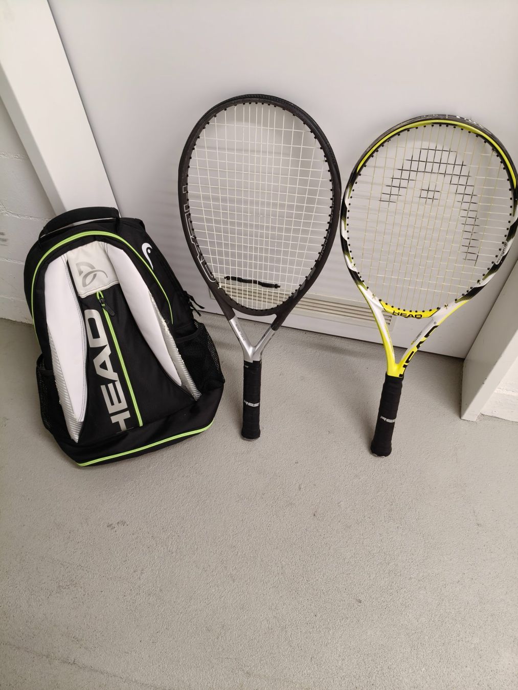 Head Racchette: Tennis 2 Racket HEAD + Tasche – Usato da Hüntwangen venduto da pierremonod