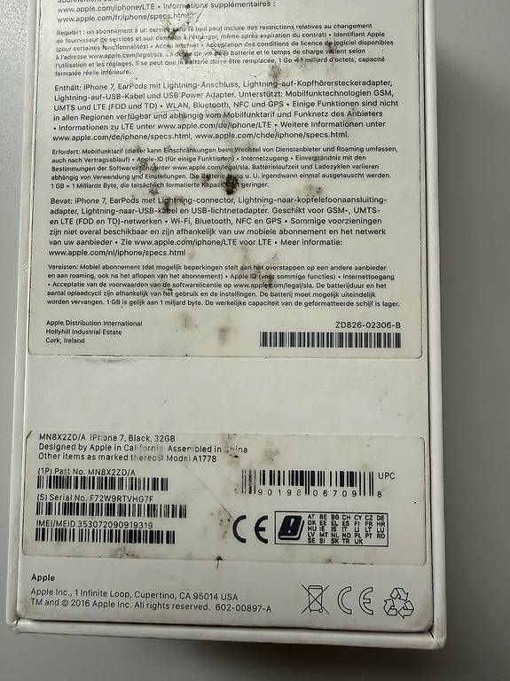 Portables: iPhone 7 – D'occasion à Luzern par per_mxf5 2