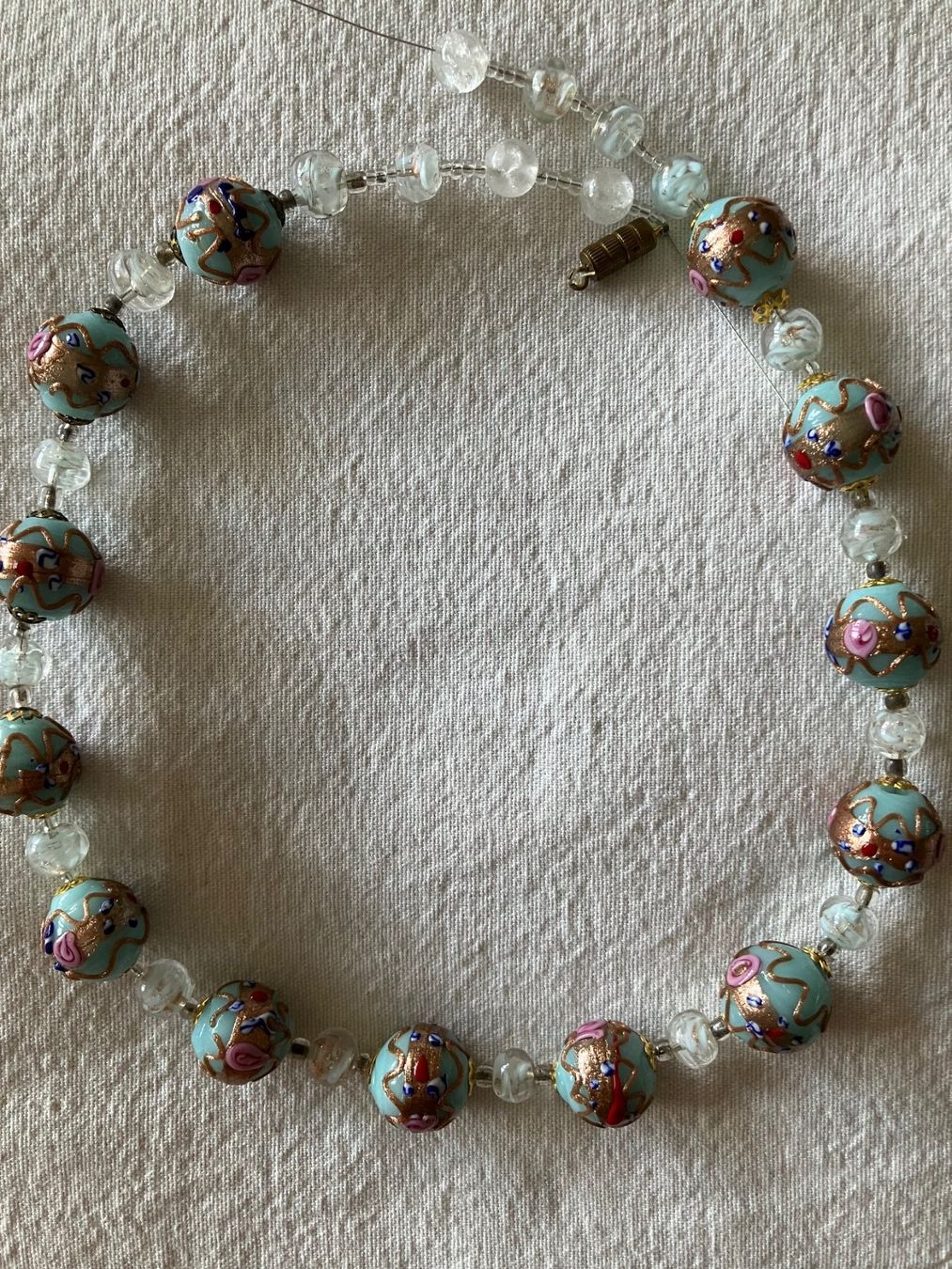 Murano Ketten: Vintage Murano "Wedding cake" Collier – Gebraucht aus Zürich von aannnnaa48