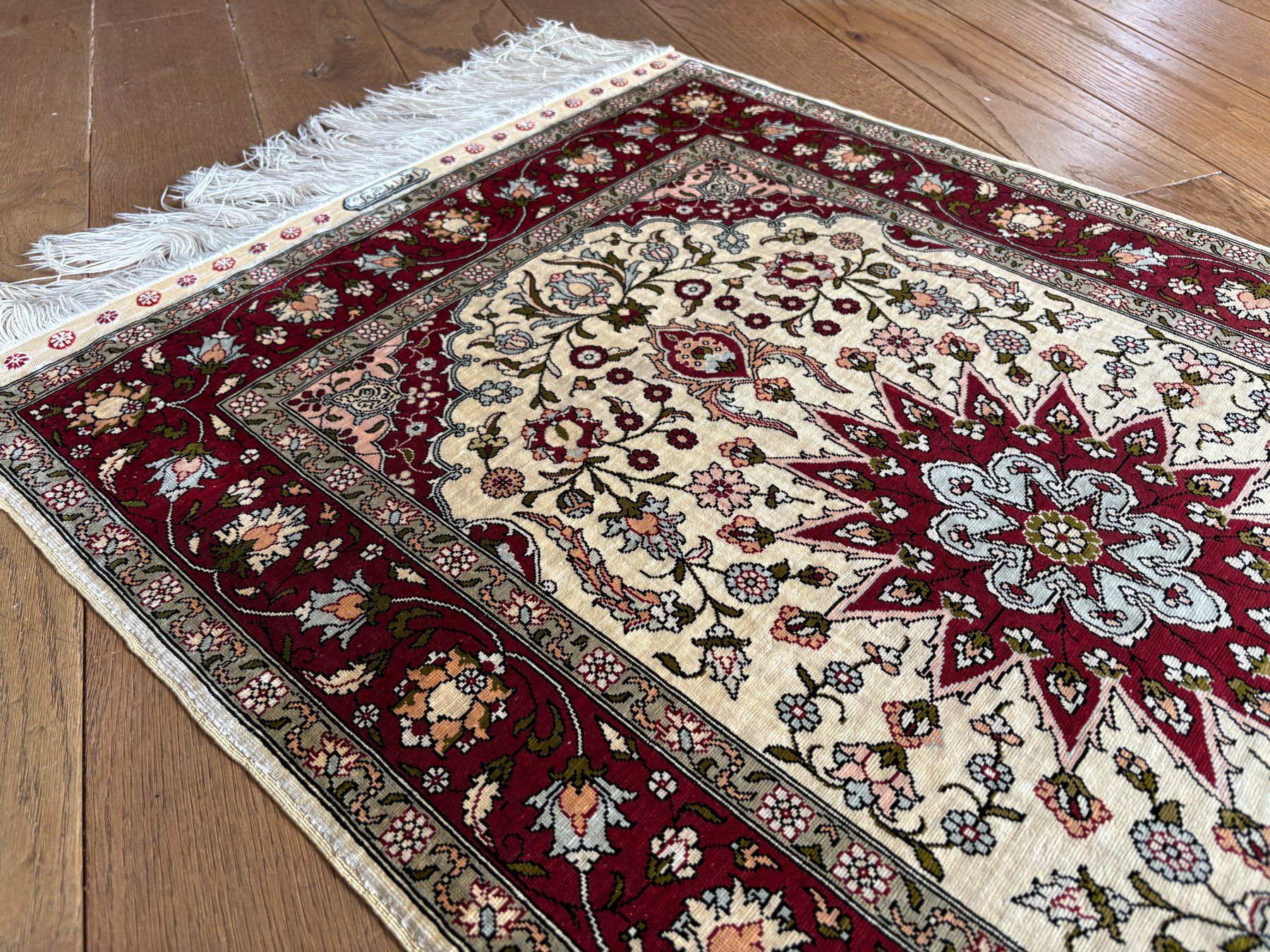 Tappeti: 11x11 Özipek Hereke Seidenteppich – Usato da Bennau venduto da Mayer_Carpets 8